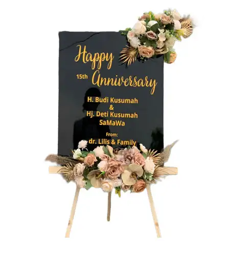 Papan Bunga Akrilik BONE BOLANGO