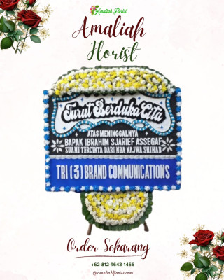 Papan Bunga Duka di BONE BOLANGO